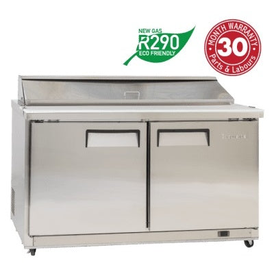 EXQUISITE Two Door Sandwich / Salad Preparation Chiller - 527 Litres - ICC550H Mattys