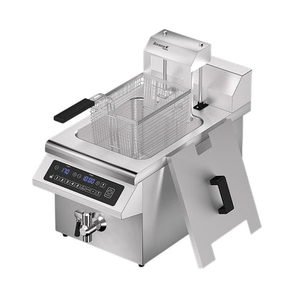 Benchstar Single Tank Auto Lifting Induction Fryer - IF3500S-AL Benchstar