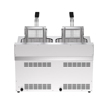 Benchstar Double Tanks Auto Lifting Induction Fryer - IF7000D-AL Benchstar