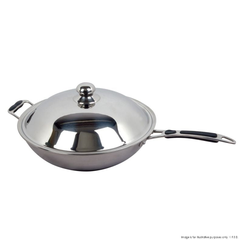 IW-WOKLID36 Benchstar Ø 360mm Wok with Lid for Induction Wok Mattys