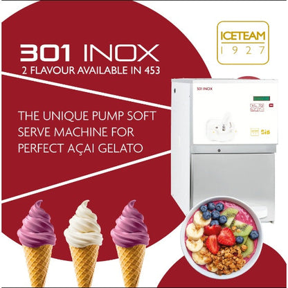 Beverage Iceteam Soft Serve Machine INOX 301 Mattys