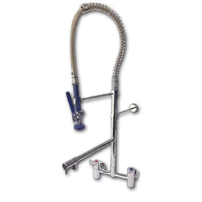 Dishwashing Jetstream Wall Mount Pre Rinse Tap Exposed Breech - JET1500W Mattys