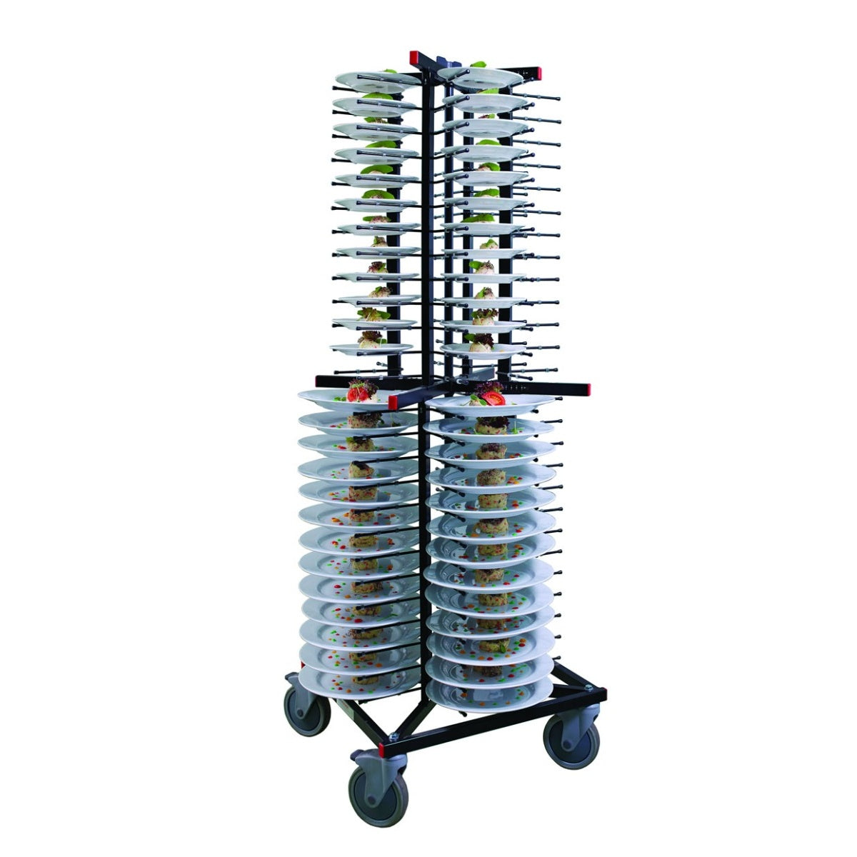 Jackstack JS104 Mobile Plate Rack For 104 Plates Mattys
