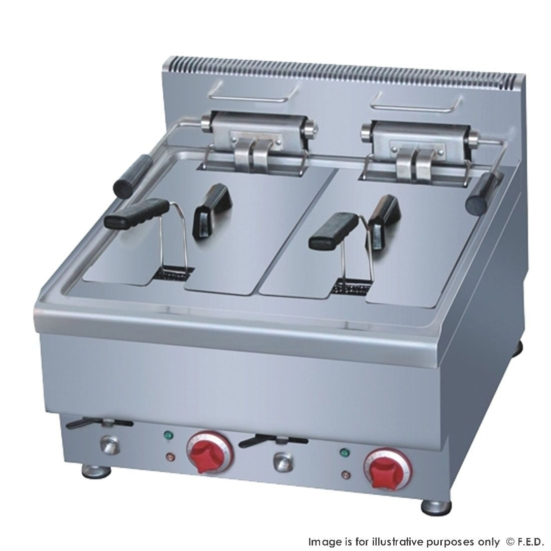 F.E.D. GASMAX Electric Fryer - JUS-TEF-2 Mattys