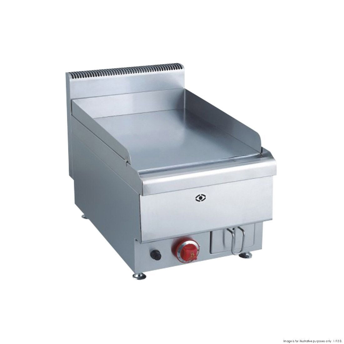 F.E.D GASMAX- JUS-TRG40E Benchtop Single Bunner Griddle Mattys