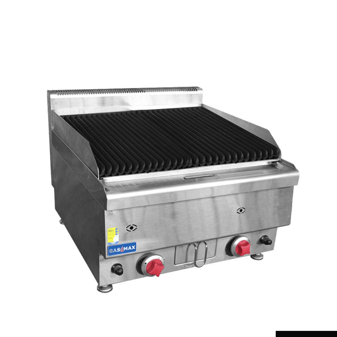 F.E.D GASMAX -JUS-TRH60ELPG Benchtop 2 LPG Burner Chargrill Mattys