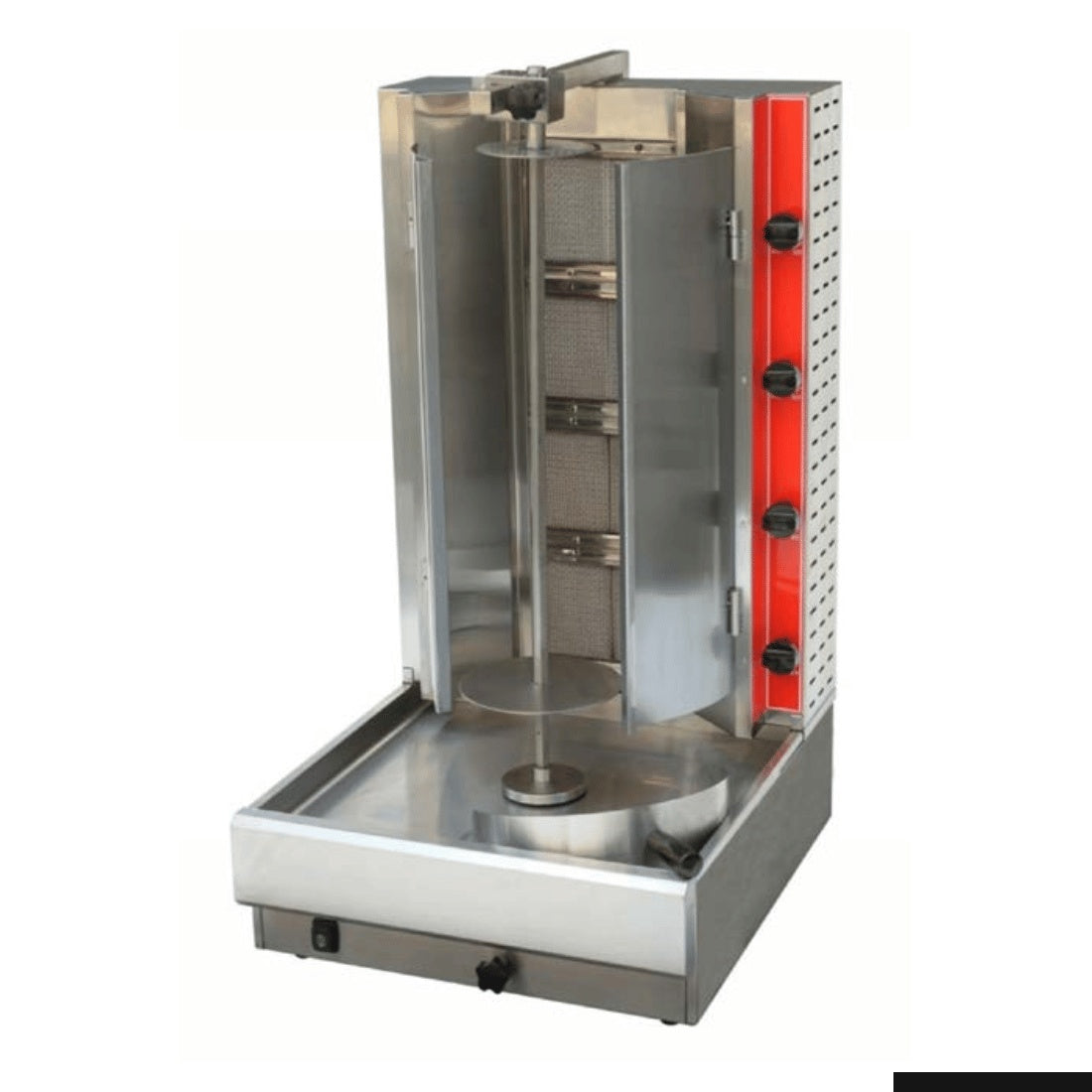 F.E.D GasMax-KB-4 Semi-automatic 4 Burner NG Kebab Machine