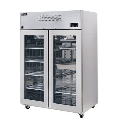 FRESH GLASS DOOR UPRIGHT FREEZER 2 DOORS - KTM-45FG2 Mattys