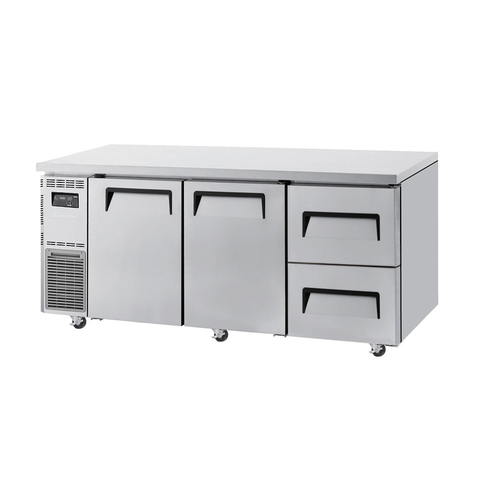 Turbo Air Undercounter 2 Door / 2 Drawer Chiller - 1800mm wide KUR18-2D-2-N(HC) Mattys