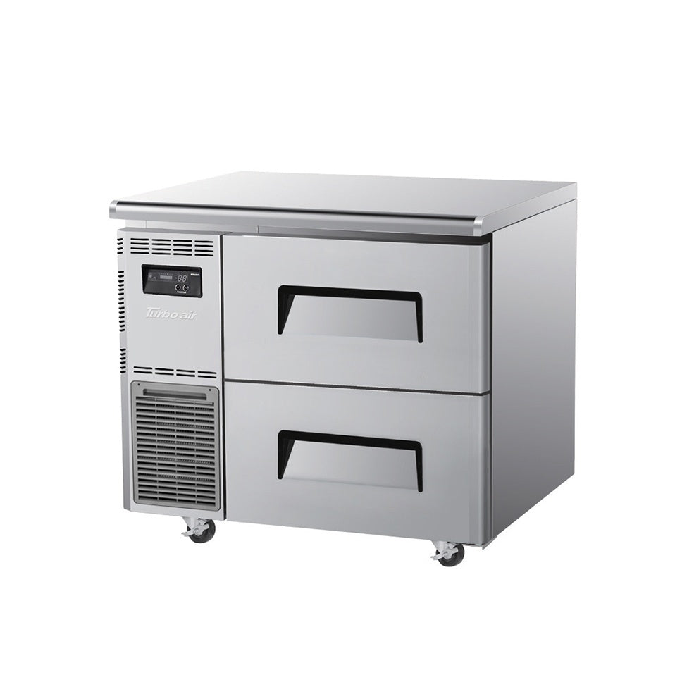 Turbo Air Undercounter 2 Drawer Fridge - 900mm wide KUR9-2D-2-N(HC) Mattys
