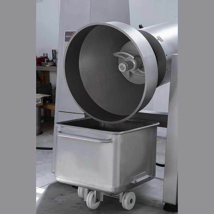Yazicilar L200IV 200-Litre Industrial Vertical Cutter Processor With Variable Speed And Full Automated Functionality Mattys