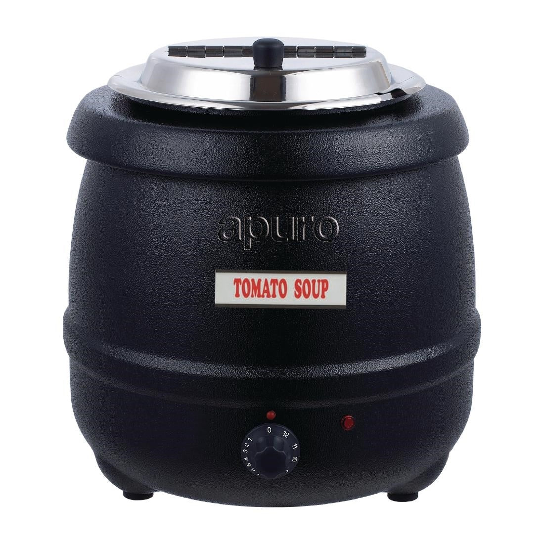 Apuro Black Soup Kettle 10Ltr L715-A Mattys