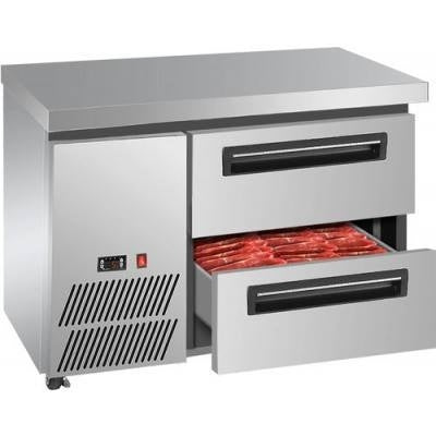 F.E.D. LBC090 Two Drawer Lowboy Fridge Mattys