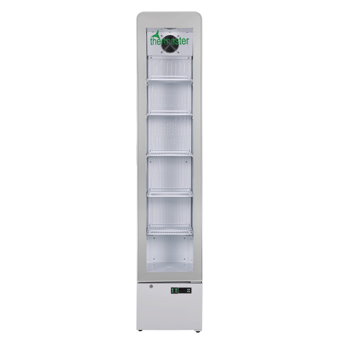 Thermaster SlimFit Upright Glass Door Beverage Fridge - LG166FA Thermaster