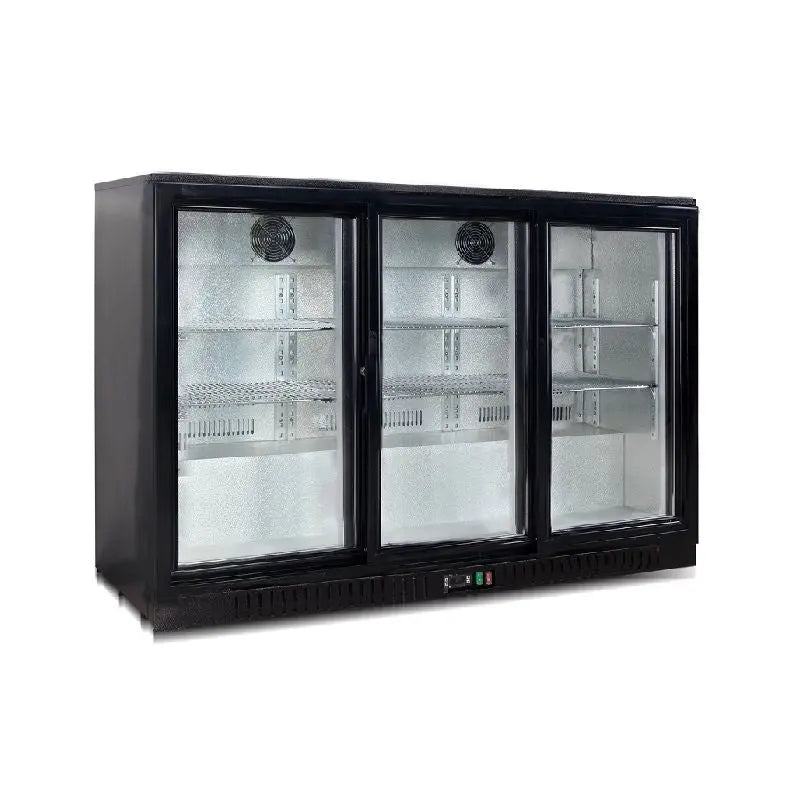 F.E.D. Temperate Thermaster Under Bench Three Sliding Door Bar Cooler - LG-330SC Mattys