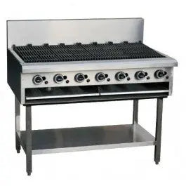 LKKCG12 7 Burner Gas Char Grill - 1200mm Mattys
