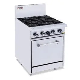 LKKOB4D+O 4 Gas Open Burner Cooktop + Static Oven Mattys