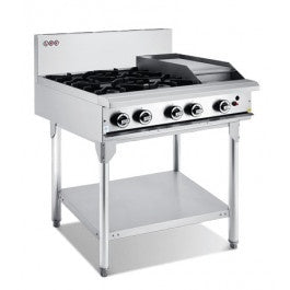 LKKOB6C 4 Gas open burner cooktop + Gas Hotplate Mattys