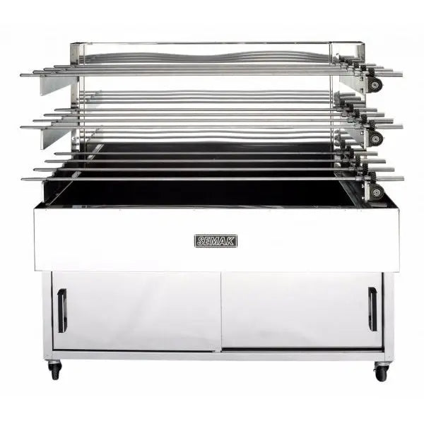 SEMAK M28C 3 Tier Charcoal Rotisserie 28 Birds Mattys