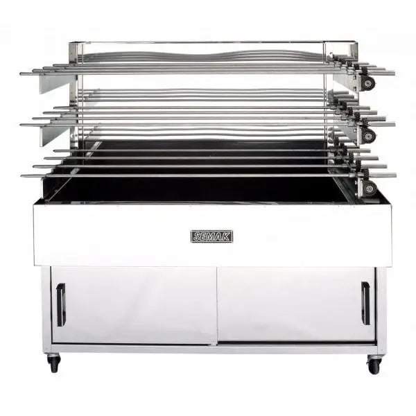 SEMAK M28C 3 Tier Charcoal Rotisserie 28 Birds Mattys