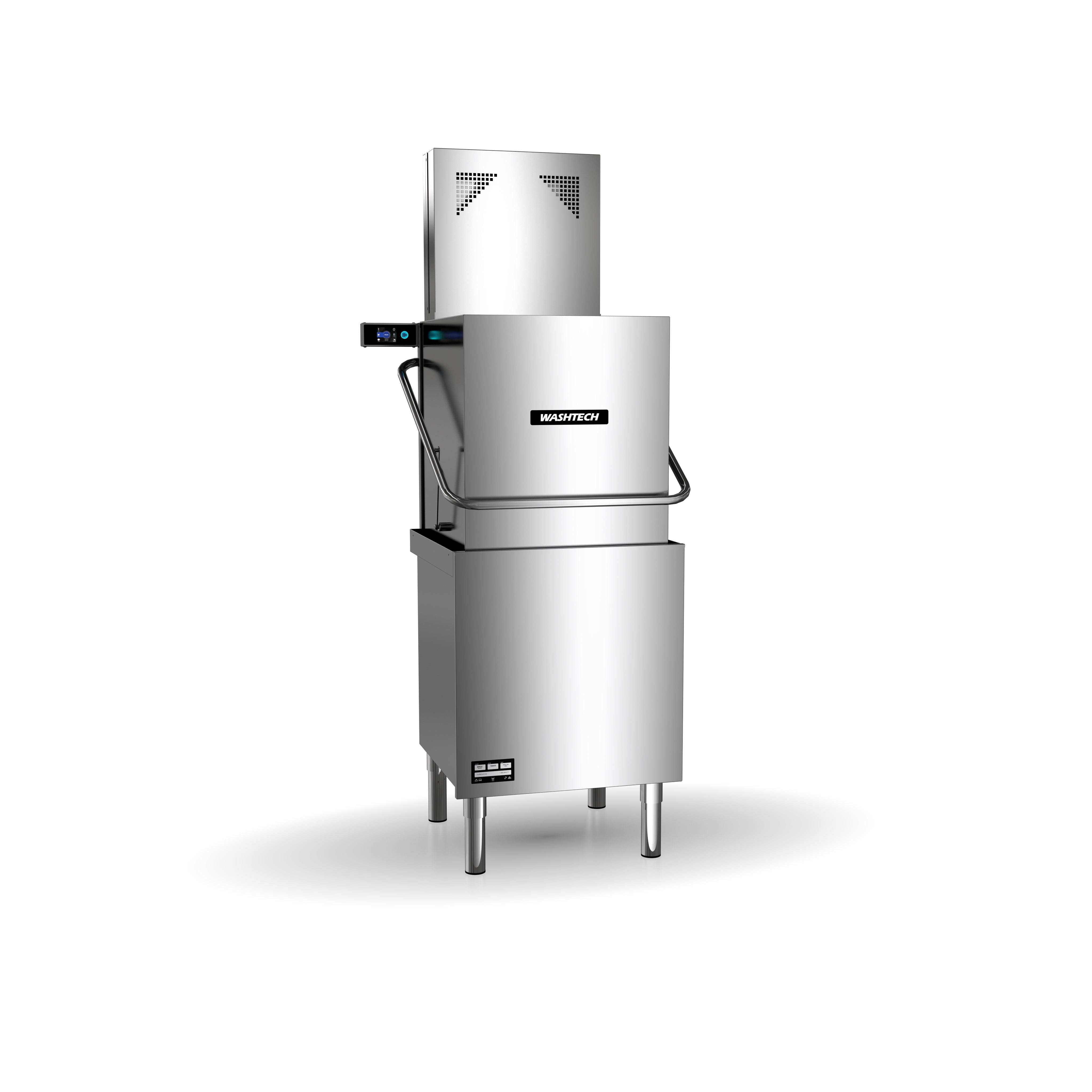 Washtech Professional Passthrough Dishwasher with Heat Recovery Unit 500mm Rack M2C