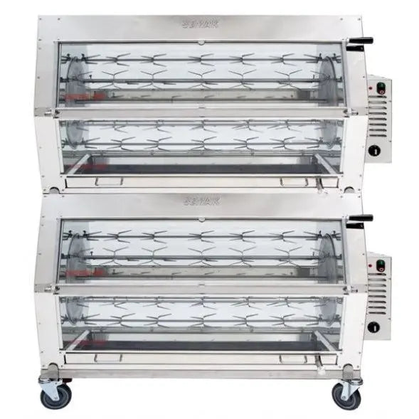 SEMAK M72 Manual Electric Rotisserie 72 Birds Mattys