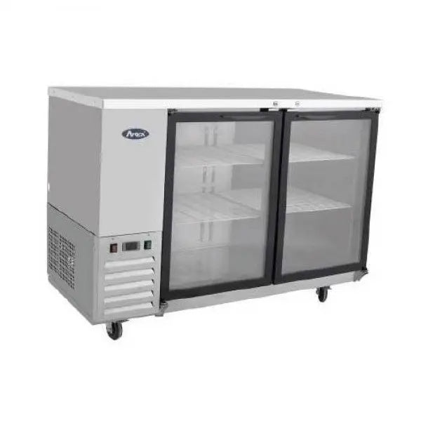 Atosa MBB48G Refrigerated Back Bar Cooler with Glass Door Mattys