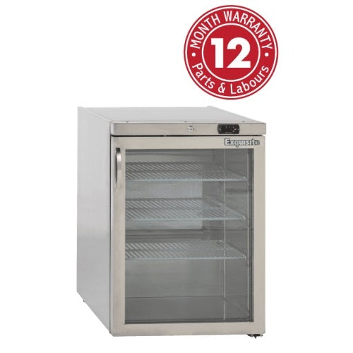 EXQUISITE MC200G Single Door Under Bench Chiller - Glass Door Mattys