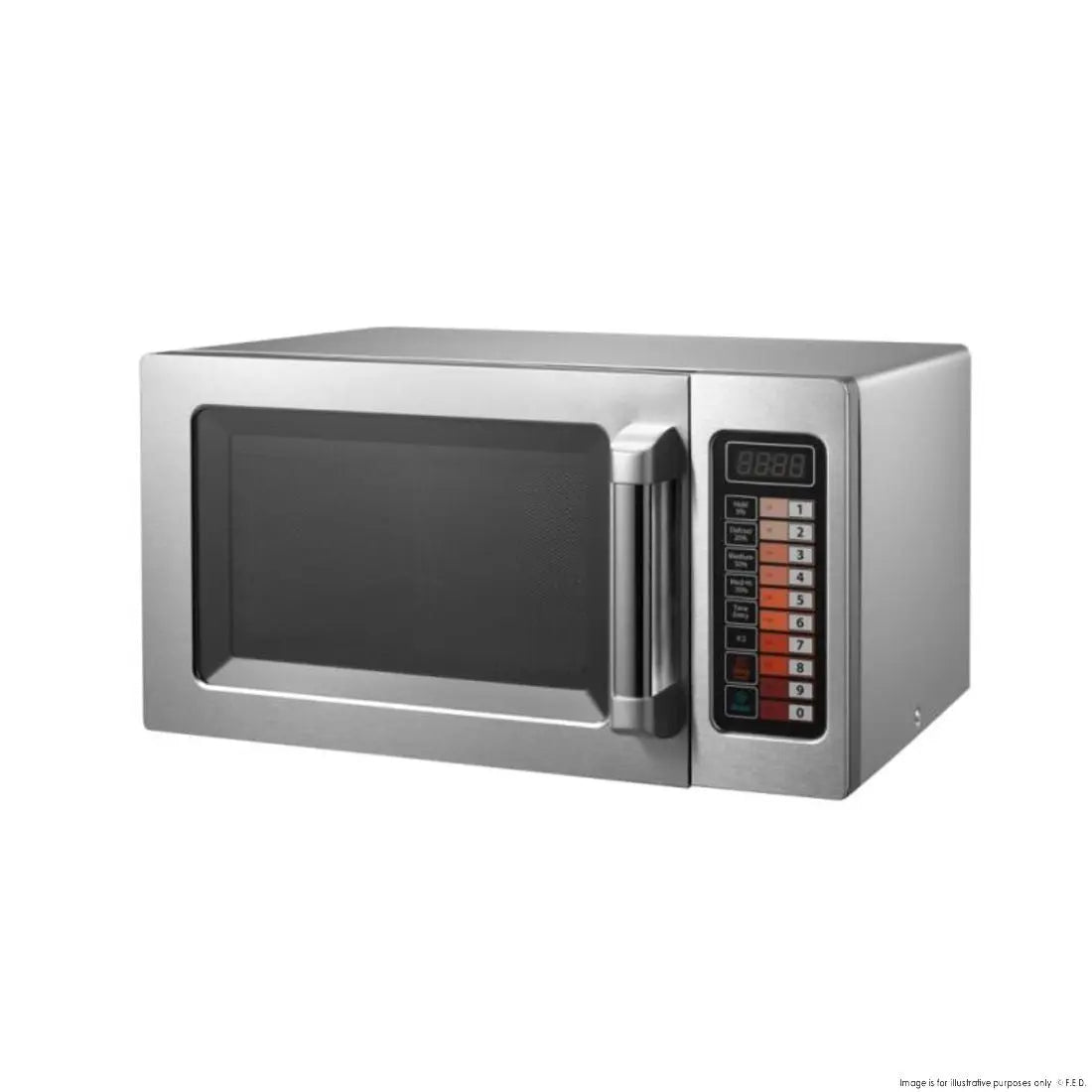 Benchtop F.E.D. Benchstar Stainless Steel Microwave Oven  MD1000L Mattys