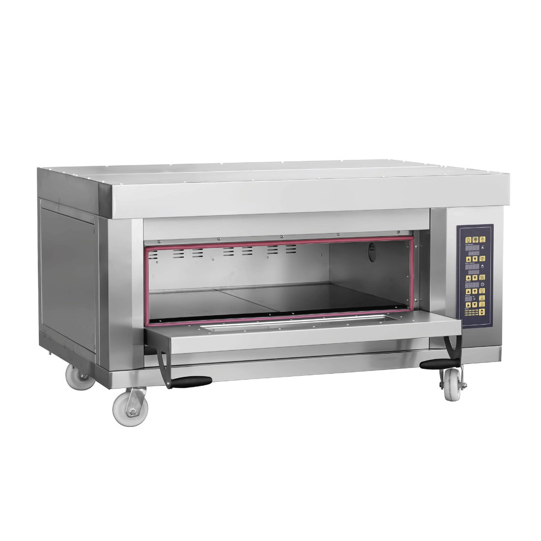 Bakermax Stackable Electric Deck Bakery Oven with steam- ME2ST-1D Baker Max