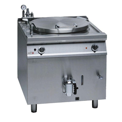 Fagor 900 series natural gas 150 litre indirect boiling pan - MG9-15BM Mattys