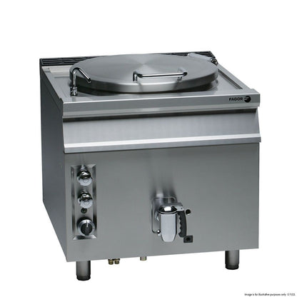 Fagor 900 series natural gas 150 litre direct boiling pan SS MG9-15 Mattys