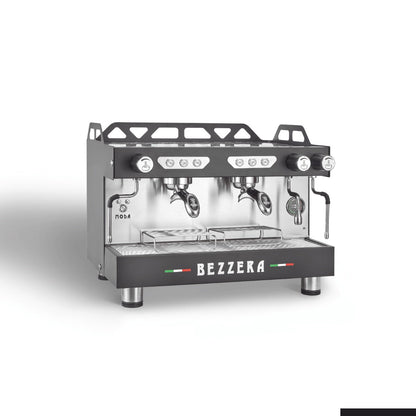 Benchtop F.E.D BEZZERA -MODADE2B MODA DE 2 Group Espresso Machine Black - MODADE2B Mattys