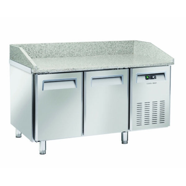 Marble Top Pizza Fridge 2 Door Mattys