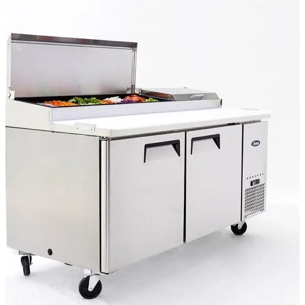 Atosa Double Door Pizza Prep Table Refrigerator 1702mm - MPF8202 Mattys