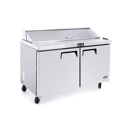 Atosa Double Door Sandwich Prep Table Refrigerator 1225mm - MSF8302 Mattys