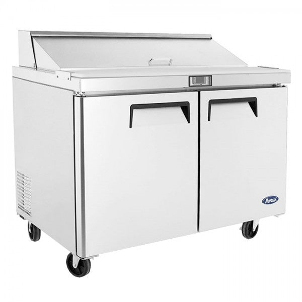 ATOSA Double Door Sandwich Prep Table Refrigerator - MSF8303 Mattys
