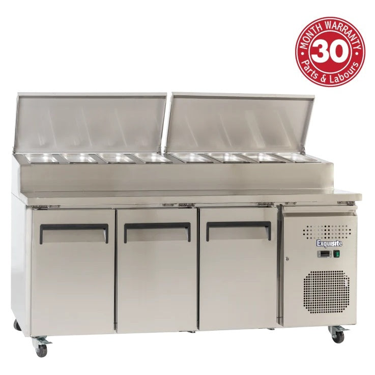 Exquisite Stainless Steel Food Preparation Refrigerators - MTC363H Mattys