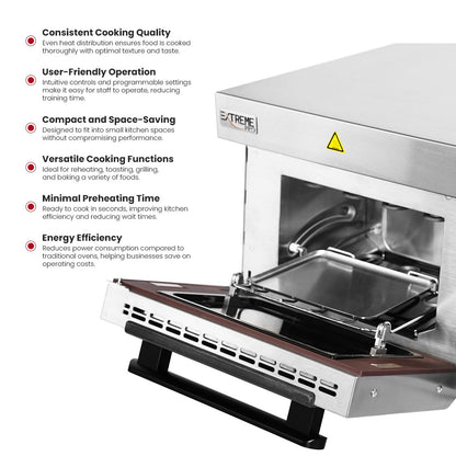 ExtremePro Speed Oven with Touchscreen - NP-MWO-T Mattys