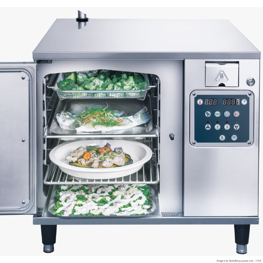 F.E.D F.H.E-NP-4SL Electrical Super Steamer - NP-4SL Mattys