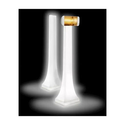 Obelisk Lighting Pillars with remote control operation. Mattys