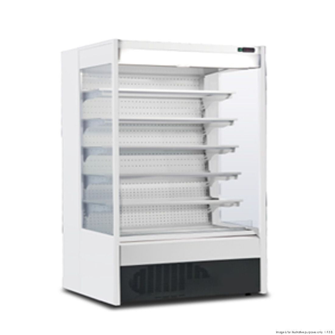 Exhaust Hoods F.E.D. Thermaster Supermarket Open Beverage Display 1220mm Wide  OC1220 F.E.D