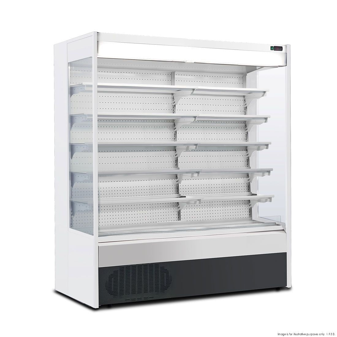 Exhaust Hoods F.E.D. Thermaster Supermarket Open Beverage Display 1830mm Wide  OC1830 F.E.D
