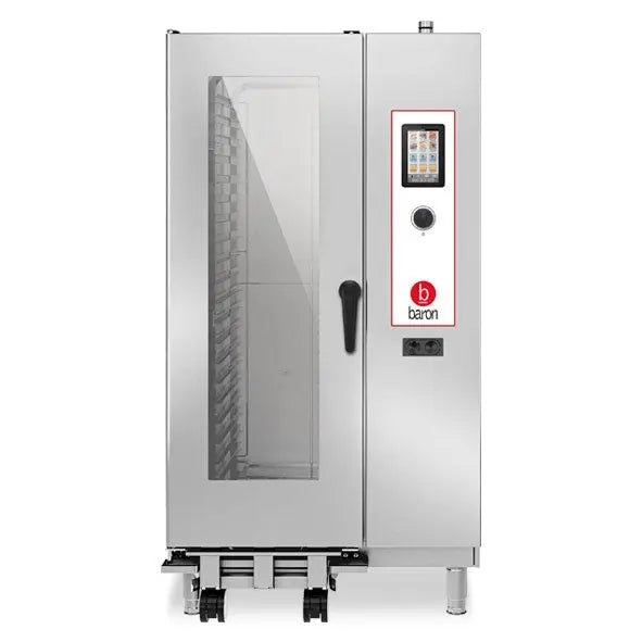 Baron OPVET201 20 X 1/1GN ELECTRIC DIRECT STEAM COMBI OVEN WITH ELECTRONIC TOUCH SCREEN CONTROLS Mattys