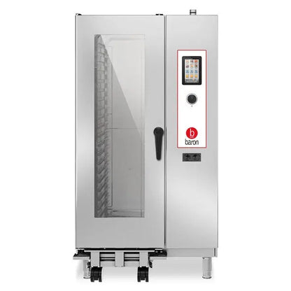 Baron OPVET201 20 X 1/1GN ELECTRIC DIRECT STEAM COMBI OVEN WITH ELECTRONIC TOUCH SCREEN CONTROLS Mattys