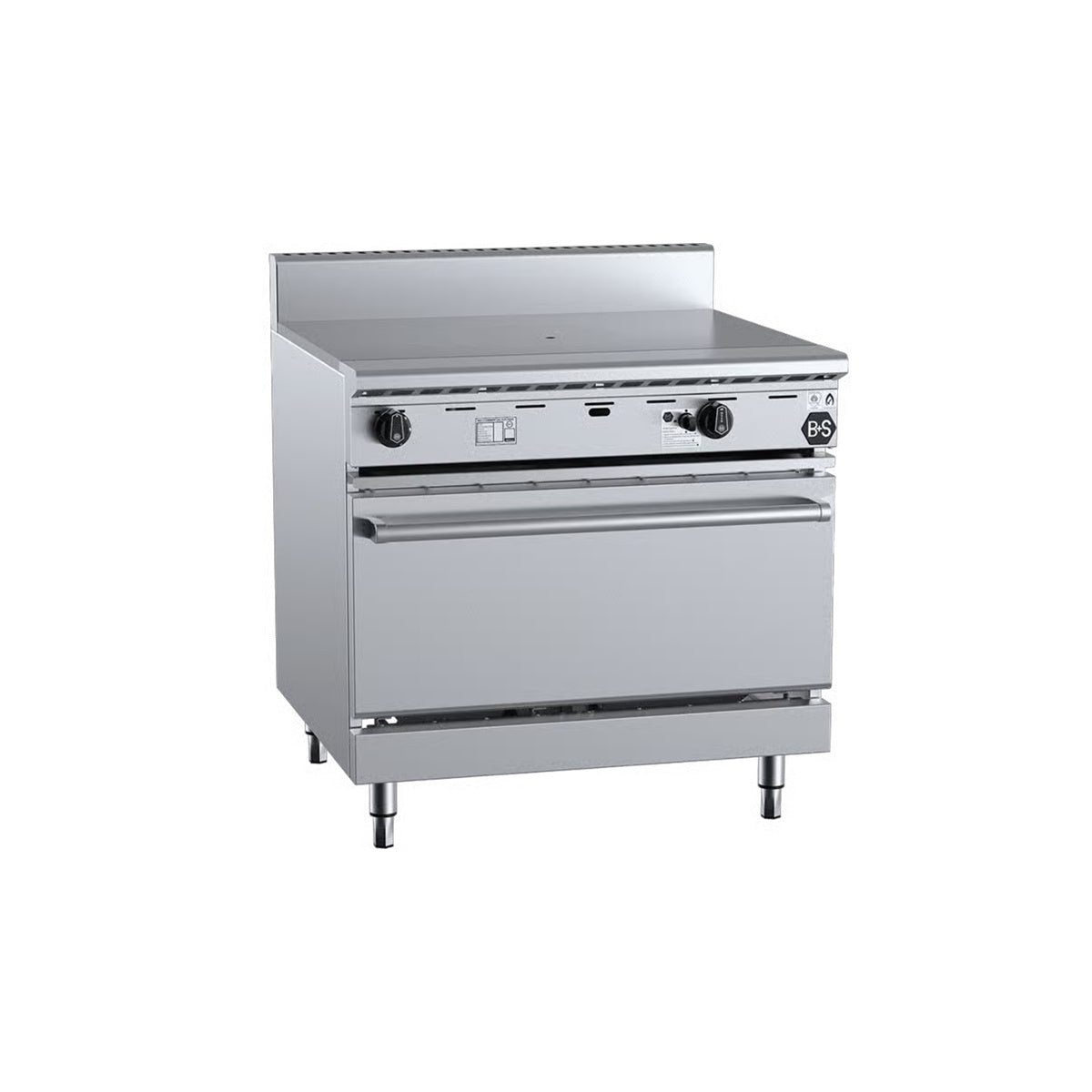 B+S BLACK OV-TT9 - Oven With 900mm Target Top Mattys