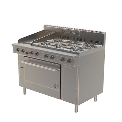 Cook Tops Goldstein 800 SERIES 28inch (705mm) OVEN RANGES GAS - PF12G628 Mattys