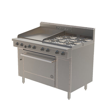 Cook Tops Goldstein 800 SERIES 28inch (705mm) OVEN RANGES GAS - PF24G428 Mattys