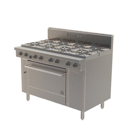 Cook Tops Goldstein - 8 Gas Burner With Oven - PF828 Mattys