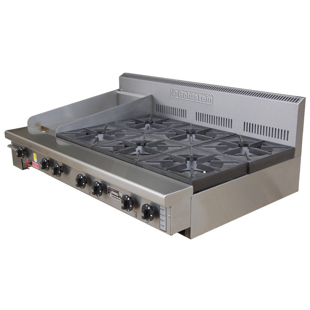 Cook Tops Goldstein 6 Benchtop Gas Burner + Griddle - PFB12G6 Mattys